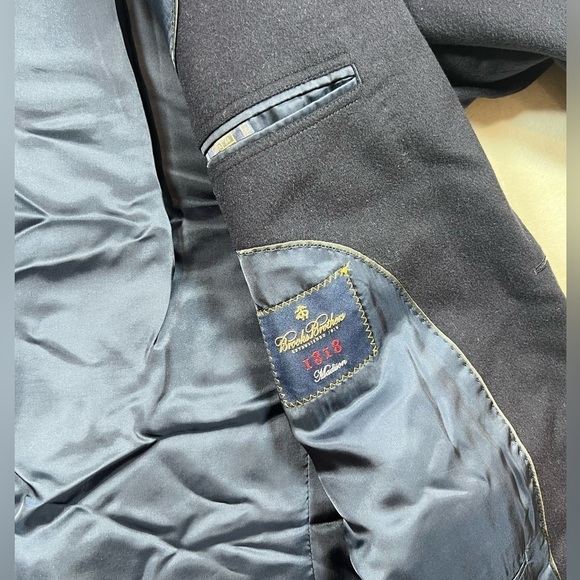 Brooks Brothers 44R Loro Piana 100% Cashmere 1818 Madison Fully Canvassed Blazer - Picture 6 of 15